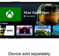 Backbone - One Mobile Gaming Controller for iPhone [FREE 1 Month Xbox Game Pass Ultimate Included] - Black
