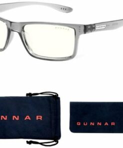 GUNNAR - Blue Light Reading Glasses - Vertex +2.0 - Gray Crystal 0
