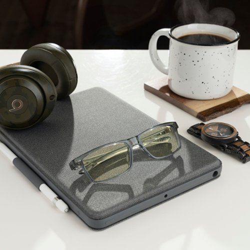 GUNNAR - Blue Light Reading Glasses - Vertex +3.0 - Gray Crystal 0