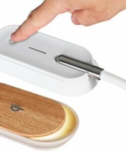 OttLite - Inspire LED Desk Lamp with Wireless Charging - White