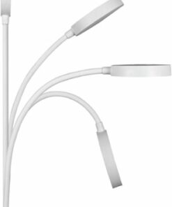 OttLite - Rechargeable LED Desk Lamp with Lighted Mirror - White