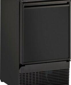 U-Line - 15" 25-lb Crescent Ice Maker - Black 1