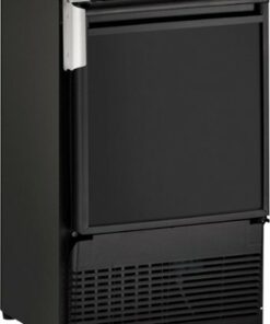 U-Line - 14" 23-lb Freestanding Ice Maker - Black