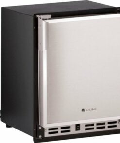 U-Line - 14" 23-Lb Freestanding Icemaker - Stainless steel