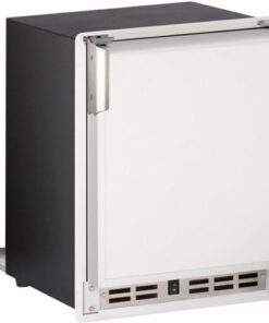 U-Line - 14" 23-Lb Freestanding Icemaker - White