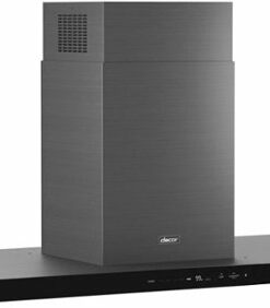 Dacor - 54" Externally Vented Island Range Hood with AutoConnect™ - Graphite Steel
