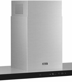 Dacor - 54" Externally Vented Island Range Hood with AutoConnect™ - Silver Stainless Steel
