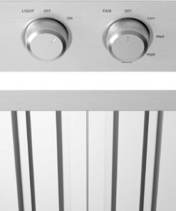 Dacor - 36" Externally Vented Range Hood Liner with AutoConnect™ - Silver Stainless Steel