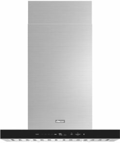Dacor - 36" Externally Vented Island Range Hood with AutoConnect™ - Silver Stainless Steel