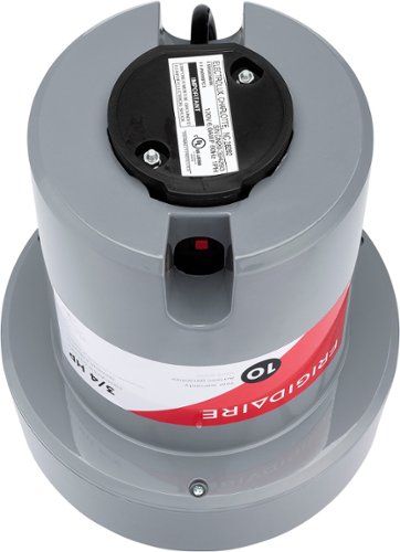 Frigidaire - 3/4HP Corded Garbage Disposal - Gray