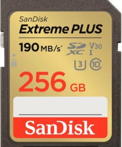 SanDisk - Extreme PLUS 256GB SDXC UHS-I Memory Card