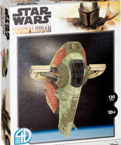 Star Wars - 4D Boba Fett's Starfighter Paper Model Kit Puzzle