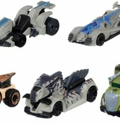 Hot Wheels - Jurassic World Character Car 5-Pack, - Styles May Vary
