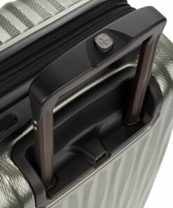 SwissGear - Energie 20" Carry On Spinner Suitcase with USB - Champagne