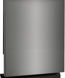 Frigidaire - Gallery 24" Built-In Dishwasher, 52dba - Black Stainless Steel