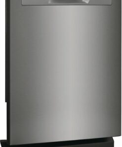 Frigidaire - Gallery 24" Built-In Dishwasher, 49dba - Black Stainless Steel