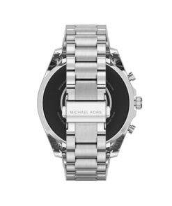Michael Kors - Gen 6 Bradshaw Gold-Tone Stainless Steel Smartwatch with Strap Set 44mm - Silver