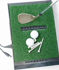 OptiShot - Golf In a Box 2 - Golf Simulator (Includes simulator, mat, & Pro Series hitting net) - Multicolor