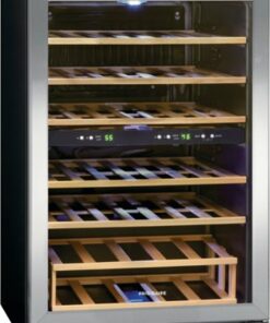 Frigidaire - 45 Bottle Two-Zone Wine Cooler - Black