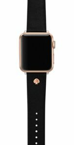 kate spade new york - Leather Band for Apple Watch 38/40/41mm - Black