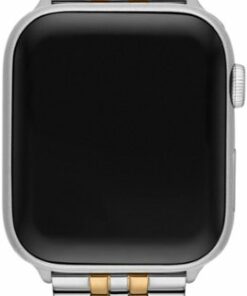 Michael Kors - Two-Tone Stainless Steel Band for Apple Watch 42/44/45mm - Silver, Gold
