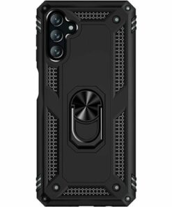 SaharaCase - Military Kickstand Series Case for Samsung Galaxy A13 5G - Black