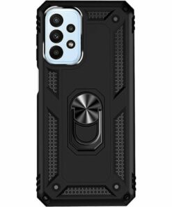 SaharaCase - Military Kickstand Series Case for Samsung Galaxy A23 5G - Black