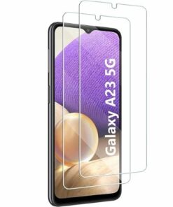 SaharaCase - ZeroDamage Ultra Strong+ Tempered Glass Screen Protector for Samsung Galaxy A23 5G (2-Pack) - Clear