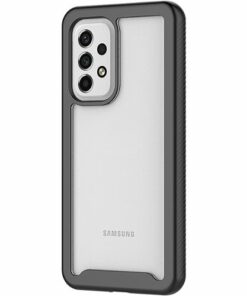 SaharaCase - GRIP Series Case for Samsung Galaxy A53 5G - Black/Clear