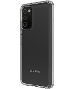 SaharaCase - Hybrid-Flex Hard Shell Case for Samsung Galaxy A03 and Galaxy A03s - Clear