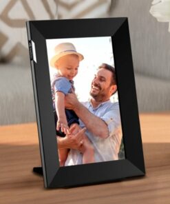 Nixplay - W08K Touch 8-inch LCD Smart Digital Photo Frame - Black