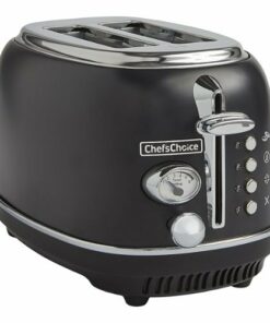 Chef'sChoice - 2-Slice, Wide Slot Gourmezza Toaster, 900W, Matte Black - Black