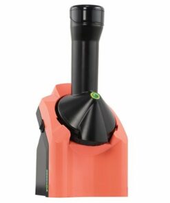 Yonanas - Classic Vegan Non-Dairy Frozen Fruit Soft Serve Dessert Maker, Includes 36 Recipes, 200 Watts - Coral
