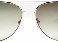 Bruno Magli - Costa-Unisex Full Rim Metal Aviator Sunglass Frame with Acetate Temples and a Spring Hinge - Silver