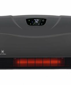 Heat Storm - Phoenix 1500 Watt Infrared Space Heater - Gray 1