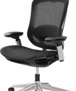 Insignia™ - High Back Executive Ergonomic Chair with Adjustable Headrest - Black