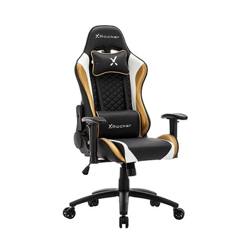 X Rocker - Agility Jr. Gaming Chair - Black and Gold
