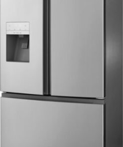 Insignia™ - 20.1 Cu. Ft. French Door Counter-Depth Fingerprint-Resistant Refrigerator - Stainless steel