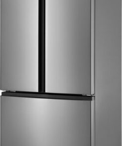 Insignia™ - 20.9 Cu. Ft. French Door Counter-Depth Fingerprint-Resistant Refrigerator - Stainless steel