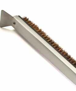 Cuisinart - Pizza Stone Cleaning Brush - Stainless Steel & Black