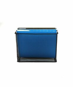 Mind Reader - Metal Mesh File Organizer - Black