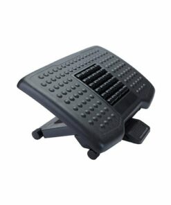 Mind Reader - Adjustable Height Foot Rest - Black