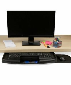 Mind Reader - Sliding Keyboard Drawer - Black