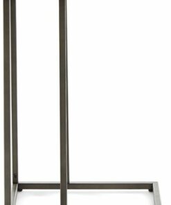 Serta - Harton C Shape Side Table - Marble Print