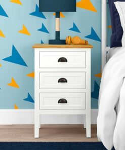 Click Decor - Martin 3-Drawer Storage Cabinet - White