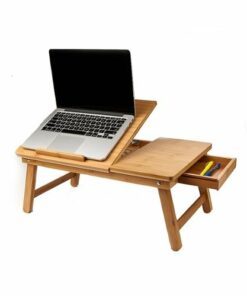 Mind Reader - Bamboo Bed Tray - Brown