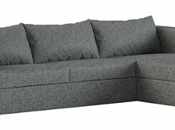 Elephant in a Box - 3-Seat Fabric Long Chaise-ish Sofa