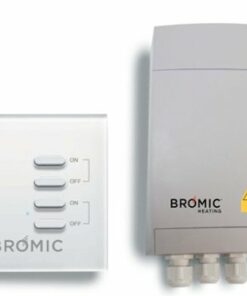 Bromic Heating - Wireless On Off Controller - 4 Channels - White
