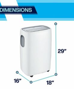 Arctic Wind - 500 Sq. Ft. Portable Air Conditioner with Heat - White