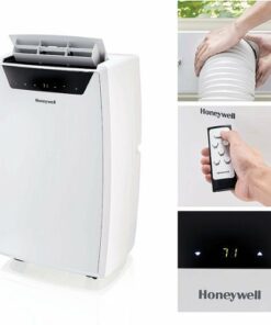 Honeywell - Classic 700 Sq. Ft. Portable Air Conditioner with Dehumidifier - White